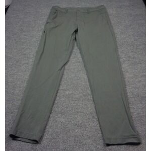 BYLT Everyday Pant 2.0 Pants Mens L Light Gray Stretch Lightweight Comfort